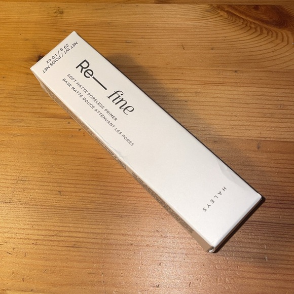 BRAND NEW IN BOX Haleys Re-fine Soft Matte Poreless Primer 1 oz - Picture 5 of 5